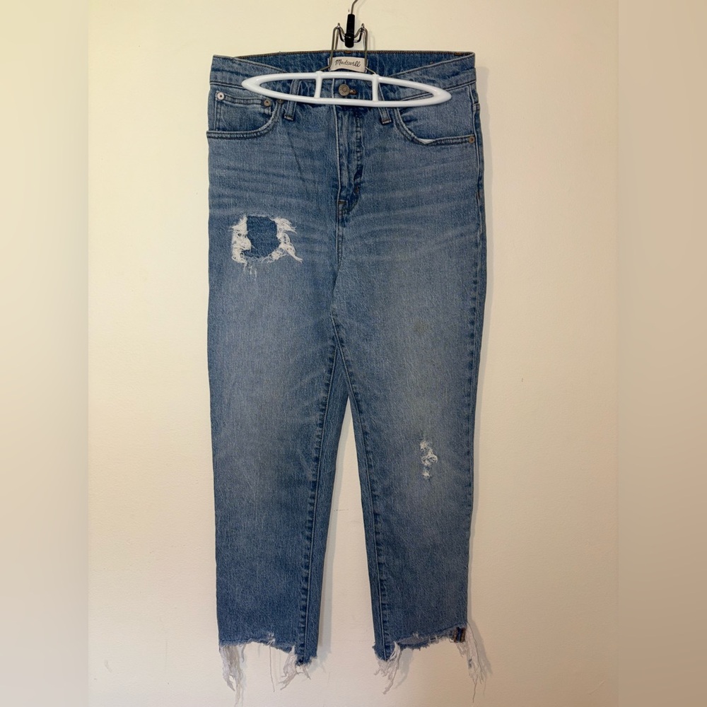 Women’s Madewell Classic Straight Jeans Size 28